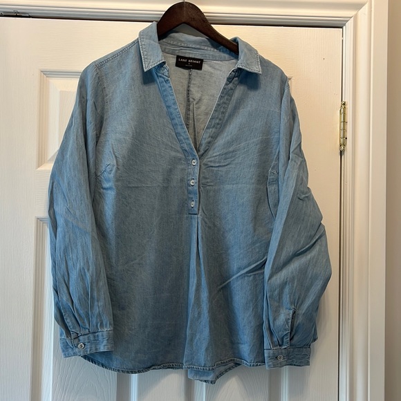 Lane Bryant Jean Blouse - Picture 1 of 5